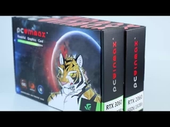 PCWINMAX Geforce RTX 2060 6GB GDRR6 192 bits HD/DP/DVI 1680MHz Fans duales 1680MHz Tarjeta gráfica para juegos