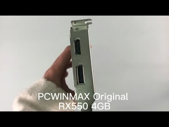 Tarjeta gráfica RX 550 2G / 4G con pantalla múltiple con doble 1183Mhz Serie AMD RX500