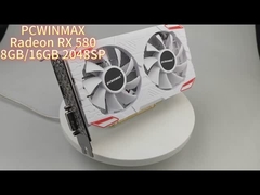 Tarjeta gráfica Radeon RX 580 8GB/16GB DDR5 Edición Blanca