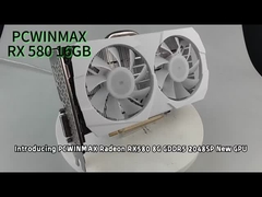 Tarjeta gráfica Radeon RX 580 16GB GDDR5 256-Bit – Alta VRAM para juegos fluidos a 1080p