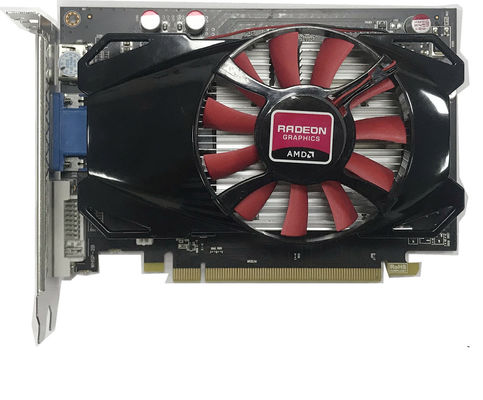 AMD Radeon R7 350 Tarjeta de video de pantalla múltiple de 2GB DDR5 128bit DVI HD VGA