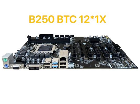 Placa base de minería de escritorio B250 16GB I6 I7 I8 I9 Procesadores 2 DDR4 DIMM