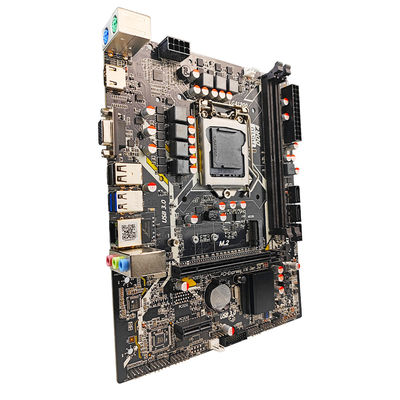 PCWINMAX Nuevo H510 LGA1200 DDR4 Micro ATX Soporte de placa base 10a 11a generación Procesadores OEM ODM Logotipo personalizado Mayorista
