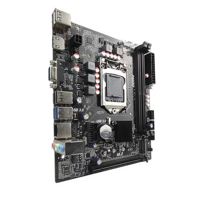 PCWINMAX H110 placa base de escritorio DDR4 LGA 1151 Micro ATX H110 placa base para la sexta y séptima generación i3 i5 i7