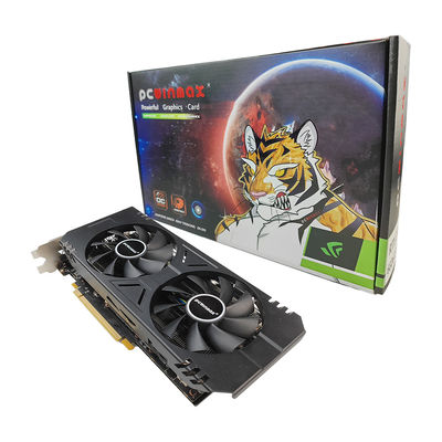 PCWINMAX Geforce RTX 2060 6GB GDRR6 192 bits HD/DP/DVI 1680MHz Fans duales 1680MHz Tarjeta gráfica para juegos