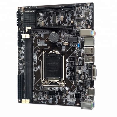 PCWINMAX HM55 PGA988 Micro ATX placa base de escritorio DDR3 soporte de 8 GB memoria i3 i5 i7 placa base