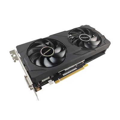 Tarjeta gráfica PCWINMAX Geforce RTX 2060 6GB GDDR6 192Bit 1680MHz GPU de juego de doble ventilador con HD / DP / DVI para PC de escritorio