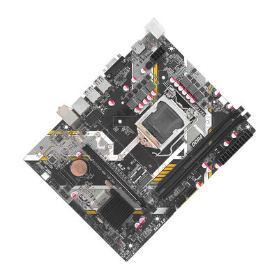 PCWINMAX New H110A Socket 1151 GDDR4 Max 64GB Micro ATX Original H110 Chipset Desktop Motherboard Support 6/7/8/9 Gen Processors