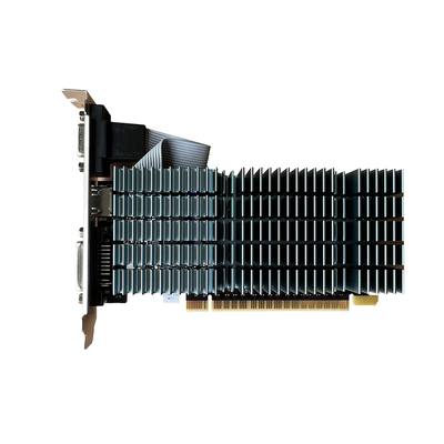 PCWINMAX GT 730 2GB GDDR5 Tarjeta gráfica silenciosa enfriamiento pasivo GPU de bajo perfil para proyectos SFF PC HTPC y OEM